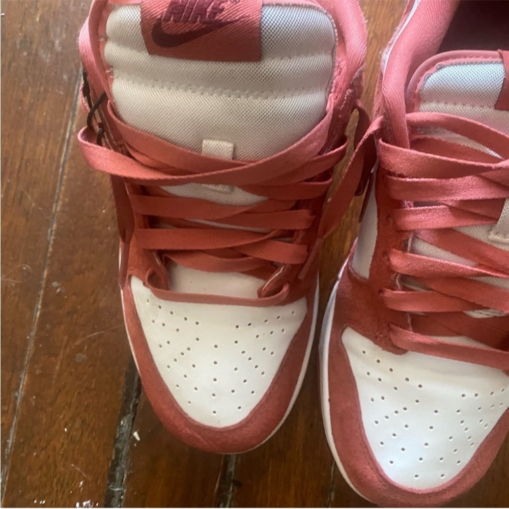 Nike Women's Sneakers in Red and White